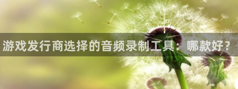 新城平台一新城注册：游戏发行商选择的音频录制工具：哪款好？